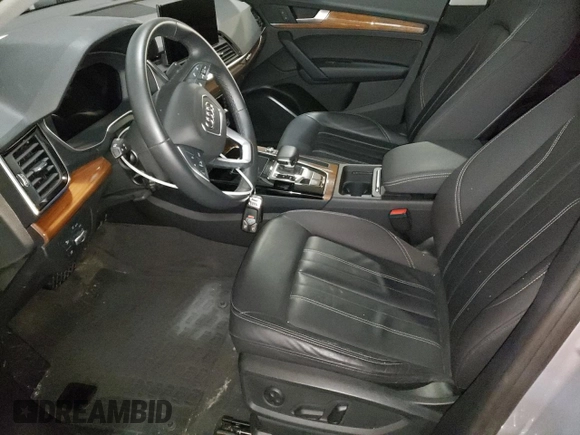 2021 Audi Q5 Premium with VIN WA1G2AFY1M2052740, listed as a Copart auction lot 80265554 with 20,943 mi miles and Clean title. Bid and sale history available at DreamBid. Image 7.