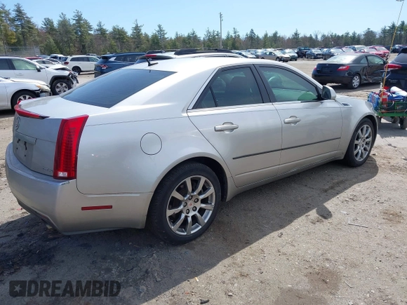 2008 Cadillac CTS RWD w/1SB with VIN 1G6DV57V380138406, listed as a IAAI auction lot 42048658 with 125,923 mi miles. Bid and sale history available at carsss.com. Image 4.