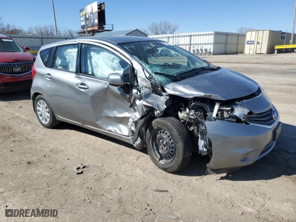 2014 Nissan Versa Note SV with VIN 3N1CE2CP7EL387937, listed as a Copart auction lot 47728285 with 79,620 mi miles and Salvage Title. Bid and sale history available at carsss.com. Image 4.