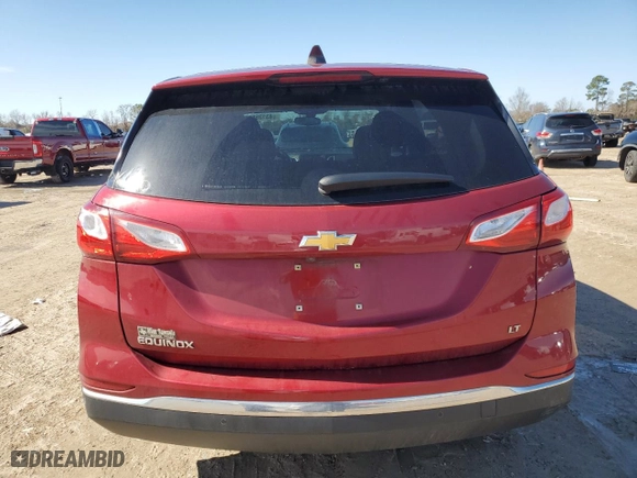 2018 Chevrolet Equinox LT with VIN 3GNAXJEV8JS534455, listed as a Copart auction lot 43135895 with 111,759 mi miles and Salvage Title. Bid and sale history available at carsss.com. Image 6.