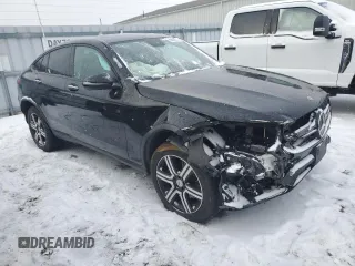 2021 Mercedes-Benz GLC with VIN W1N0J8EB6MF991402, listed as a Copart auction lot 85602014 with 132,117 mi miles and Salvage Title. Bid and sale history available at carsss.com. Image 4.