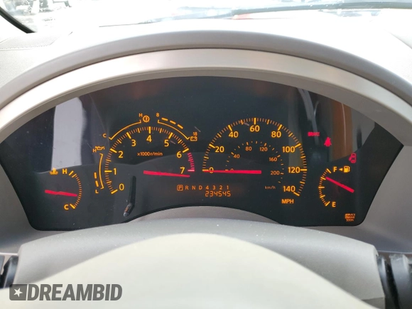 2007 Infiniti QX56 with VIN 5N3AA08A57N804745, listed as a Copart auction lot 78739504 with 234,545 mi miles and Salvage Title. Bid and sale history available at carsss.com. Image 9.