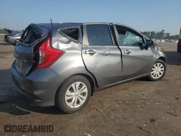 2017 Nissan Note S Plus with VIN 3N1CE2CP6HL372057, listed as a Copart auction lot 62222265 with 65,303 mi miles and Salvage title. Bid and sale history available at DreamBid. Image 3.
