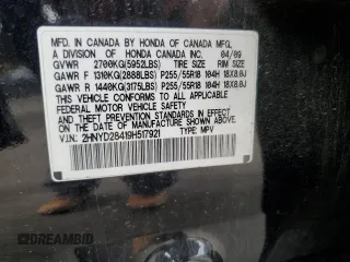 2009 Acura MDX Tech/Entertainment Pkg with VIN 2HNYD28419H517921, listed as a Copart auction lot 50410135 with 310,768 mi miles and Salvage Title. Bid and sale history available at carsss.com. Image 12.