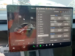 2025 Tesla Model 3 Long Range with VIN 5YJ3E1EB0SF902974, listed as a Copart auction lot 59728245 with 6,398 mi miles and Salvage title. Bid and sale history available at DreamBid. Image 9.