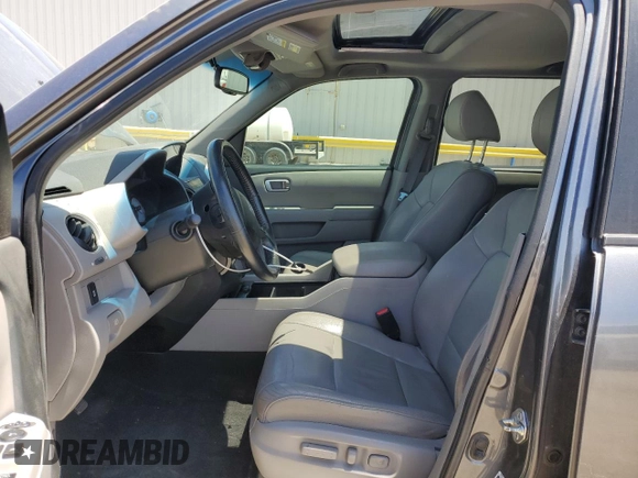2012 Honda Pilot EX-L with VIN 5FNYF3H58CB037421, listed as a Copart auction lot 57116815 with 194,624 mi miles and Salvage title. Bid and sale history available at DreamBid. Image 7.