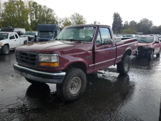 1993 Ford F-150 with VIN 1FTEF14N9PLA20319, listed as a Copart auction lot 76608774 with Not Provided miles and Salvage Title. Bid and sale history available at carsss.com. Image 1.