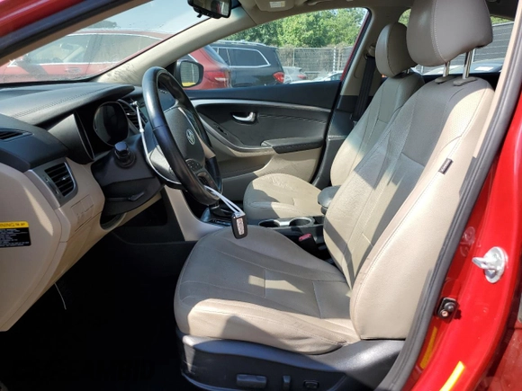 2013 Hyundai Elantra with VIN KMHD35LE5DU136986, listed as a Copart auction lot 60551325 with 66,355 mi miles and Salvage title. Bid and sale history available at DreamBid. Image 7.