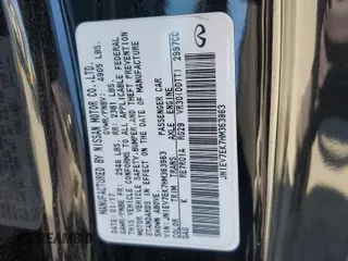 2017 Infiniti Q60 Sport with VIN JN1EV7EK7HM363963, listed as a Copart auction lot 57836545 with 117,785 mi miles and Salvage title. Bid and sale history available at DreamBid. Image 12.