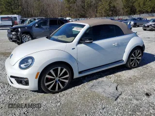 2015 Volkswagen Beetle with VIN 3VW7S7AT1FM818382, listed as a Copart auction lot 41666205 with 47,429 mi miles and Salvage Title. Bid and sale history available at DreamBid. Image 1.