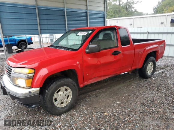 2007 GMC Canyon Work Truck with VIN 1GTDT19EX78191404, listed as a Copart auction lot 73006194 with 266,457 mi miles and Salvage Title. Bid and sale history available at carsss.com. Image 1.