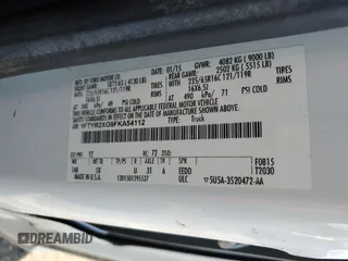 2015 Ford Transit с VIN 1FTYR2XG9FKA54112, выставлен на аукционе Copart как лот 42749945 с пробегом 165 634 миль миль и Списание • Salvage title. История ставок и продаж доступна на DreamBid. Изображение 13.