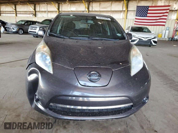 2013 Nissan LEAF S with VIN 1N4AZ0CP5DC420625, listed as a Copart auction lot 53543295 with 105,201 mi miles and Clean Title. Bid and sale history available at carsss.com. Image 5.