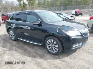 2014 Acura MDX with VIN 5FRYD4H29EB013843, listed as a IAAI auction lot 41949565 with 261,474 mi miles and . Bid and sale history available at DreamBid. Image 1.