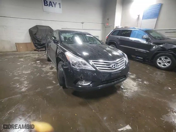 2013 Hyundai Azera with VIN KMHFH4JG3DA326747, listed as a Copart auction lot 77778874 with 75,472 mi miles and Salvage Title. Bid and sale history available at carsss.com. Image 13.
