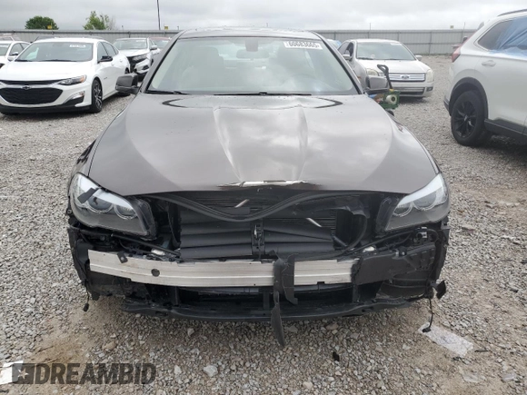 2013 BMW 5 Series 528i xDrive with VIN WBAXH5C56DD113944, listed as a Copart auction lot 60683665 with 15,187 mi miles and Salvage title. Bid and sale history available at DreamBid. Image 5.