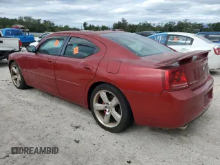 2006 Dodge Charger SRT-8 with VIN 2B3LA73W36H369833, listed as a Copart auction lot 78132814 with 38,623 mi miles and Salvage Title. Bid and sale history available at DreamBid. Image 2.