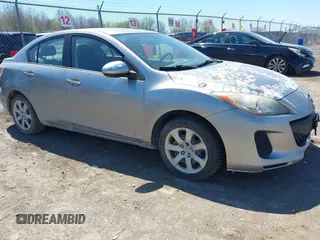 2012 Mazda Mazda3 i Sport with VIN JM1BL1UG6C1516181, listed as a IAAI auction lot 42130825 with 140,868 mi miles. Bid and sale history available at carsss.com. Image 1.