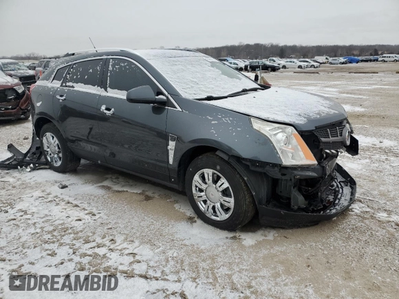 2011 Cadillac SRX Luxury Collection with VIN 3GYFNAEY5BS520636, listed as a Copart auction lot 45464745 with 169,017 mi miles and Salvage Title. Bid and sale history available at DreamBid. Image 4.