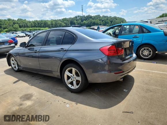 2014 BMW 3 Series 320i xDrive with VIN WBA3C3C50EF986791, listed as a Copart auction lot 62003805 with 109,556 mi miles and Salvage title. Bid and sale history available at DreamBid. Image 2.