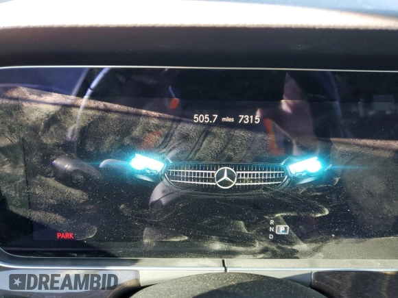 2023 Mercedes-Benz E-Class E 350 with VIN W1KZF8DB6PB178225, listed as a Copart auction lot 53555875 with 7,315 mi miles and Clean Title. Bid and sale history available at carsss.com. Image 9.