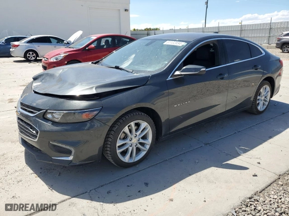2017 Chevrolet Malibu LT with VIN 1G1ZE5ST3HF205925, listed as a Copart auction lot 61132034 with 76,786 mi miles and Salvage Title. Bid and sale history available at carsss.com. Image 1.