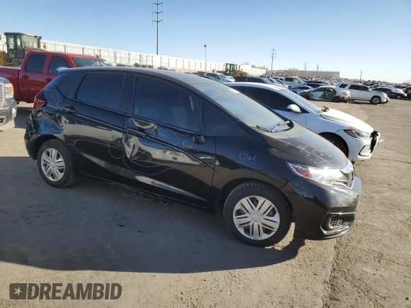 2019 Honda Fit LX with VIN 3HGGK5H46KM737220, listed as a Copart auction lot 46088175 with 96,633 mi miles and Salvage Title. Bid and sale history available at carsss.com. Image 4.