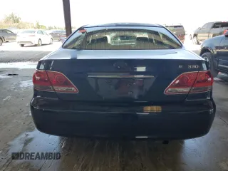 2005 Lexus ES 350 with VIN JTHBA30G155119639, listed as a Copart auction lot 48170005 with 128,335 mi miles and Salvage title. Bid and sale history available at DreamBid. Image 6.