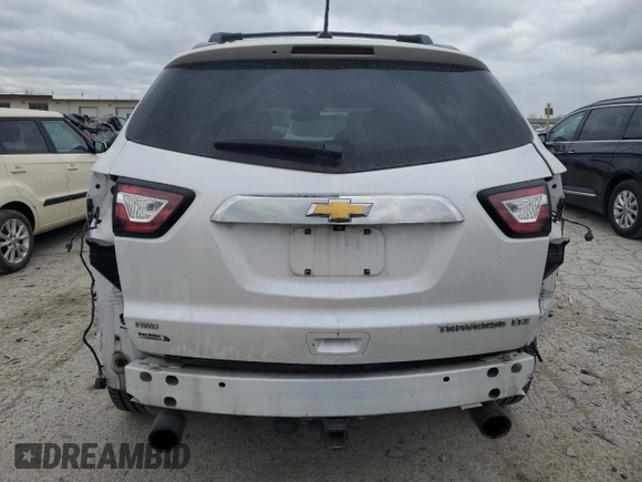 2016 Chevrolet Traverse LTZ z VIN 1GNKVJKD6GJ103208, wystawiony jako Copart lot #53154295 z przebiegiem 110 093 mil mil oraz Szkoda całkowita • Salvage title. Historia ofert i sprzedaży dostępna na DreamBid. Obrazek 6.