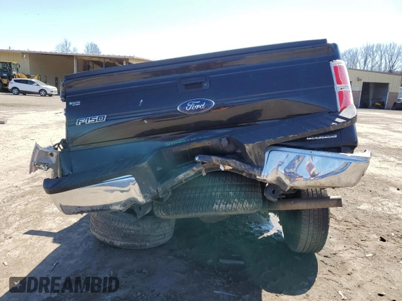 2013 Ford F-150 XL with VIN 1FTFW1EFXDKF73963, listed as a Copart auction lot 52572415 with 0 mi miles and Salvage Title. Bid and sale history available at carsss.com. Image 6.