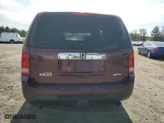 2013 Honda Pilot EX-L with VIN 5FNYF4H7XDB019737, listed as a Copart auction lot 50461335 with 154,181 mi miles and Salvage Title. Bid and sale history available at carsss.com. Image 6.