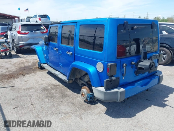 2016 Jeep Wrangler Unlimited Sahara with VIN 1C4HJWEG0GL154418, listed as a IAAI auction lot 41892333 with 102,410 mi miles and . Bid and sale history available at DreamBid. Image 3.