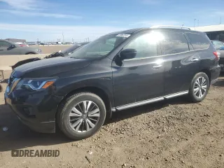 2017 Nissan Pathfinder SV with VIN 5N1DR2MM0HC643292, listed as a Copart auction lot 49462315 with 100,389 mi miles and Clean Title. Bid and sale history available at carsss.com. Image 1.