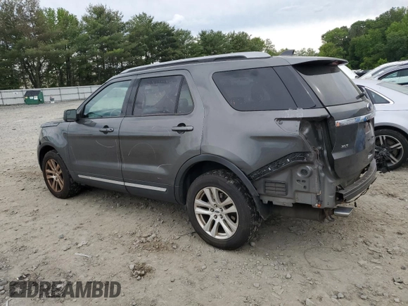 2018 Ford Explorer XLT with VIN 1FM5K8DH0JGB50614, listed as a Copart auction lot 58056835 with 106,595 mi miles and Salvage title. Bid and sale history available at DreamBid. Image 2.