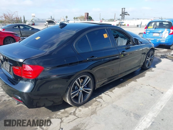 2015 BMW 3 Series 335i with VIN WBA3A9C55FKW74502, listed as a IAAI auction lot 42261622 with 97,147 mi miles and . Bid and sale history available at DreamBid. Image 4.