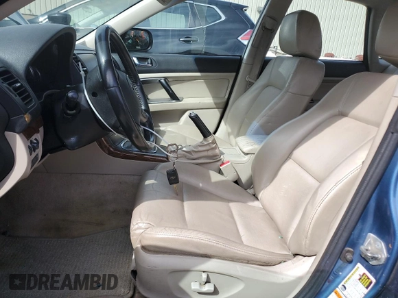 2008 Subaru Legacy Limited with VIN 4S3BL626787217231, listed as a Copart auction lot 50926715 with 204,828 mi miles and Salvage title. Bid and sale history available at DreamBid. Image 7.