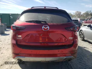 2024 Mazda CX-5 2.5 Turbo Signature with VIN JM3KFBXY3R0379983, listed as a Copart auction lot 75425454 with 13,220 mi miles and Salvage Title. Bid and sale history available at carsss.com. Image 6.