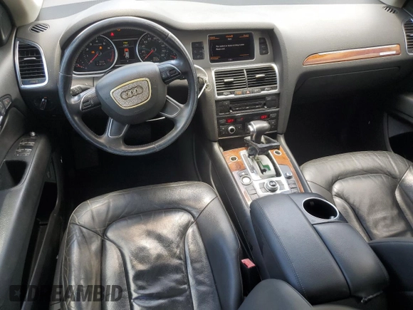 2015 Audi Q7 Premium Plus with VIN WA1LGAFE7FD005306, listed as a Copart auction lot 56751455 with 103,688 mi miles and Clean Title. Bid and sale history available at DreamBid. Image 8.