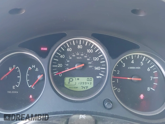 2007 Subaru Forester Sports XT with VIN JF1SG69687H733459, listed as a IAAI auction lot 41827464 with 139,943 mi miles. Bid and sale history available at carsss.com. Image 7.