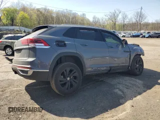 2021 Volkswagen Atlas SEL Premium with VIN 1V2TE2CA8MC205129, listed as a Copart auction lot 53693985 with Not provided miles and Salvage title. Bid and sale history available at DreamBid. Image 3.