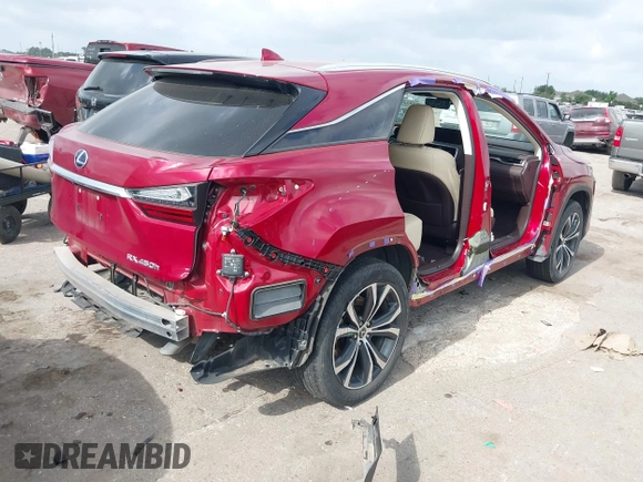 2020 Lexus RX 450h с VIN 2T2HGMDA8LC056606, выставлен на аукционе IAAI как лот 42351287 с пробегом 99 192 миль миль и . История ставок и продаж доступна на DreamBid. Изображение 4.