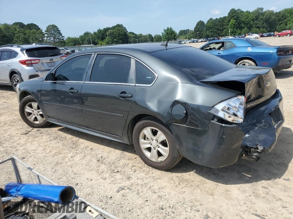 2014 Chevrolet Impala LS with VIN 2G1WA5E31E1171237, listed as a Copart auction lot 61774405 with 141,838 mi miles and Salvage title. Bid and sale history available at DreamBid. Image 2.