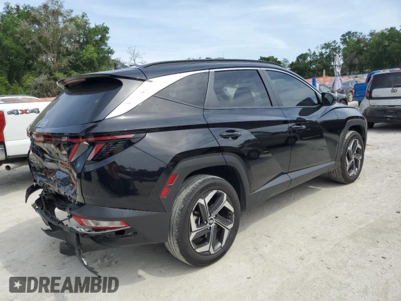 2023 Hyundai Tucson SEL with VIN 5NMJFCAE2PH181918, listed as a Copart auction lot 53931935 with 37,145 mi miles and Salvage Title. Bid and sale history available at carsss.com. Image 3.