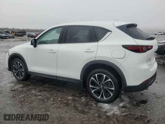 2023 Mazda CX-5 2.5 S Premium Package with VIN JM3KFBDM2P0221164, listed as a Copart auction lot 44208325 with 17,071 mi miles and Salvage Title. Bid and sale history available at carsss.com. Image 2.