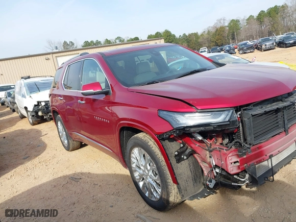 2023 Chevrolet Traverse Premier with VIN 1GNEVKKW0PJ155762, listed as a IAAI auction lot 41736469 with 20,738 mi miles. Bid and sale history available at carsss.com. Image 14.