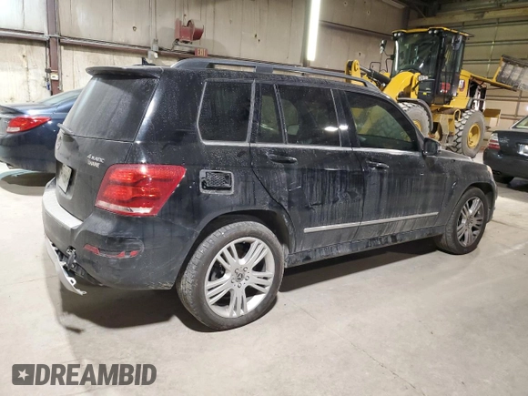 2014 Mercedes-Benz GLK 350 with VIN WDCGG8JB1EG169879, listed as a Copart auction lot 44435345 with 142,613 mi miles and Salvage Title. Bid and sale history available at DreamBid. Image 3.
