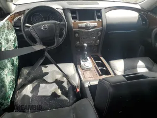 2019 Nissan Armada Platinum with VIN JN8AY2NF7K9350833, listed as a Copart auction lot 74307744 with Not Provided miles and Non Repairable. Bid and sale history available at carsss.com. Image 8.