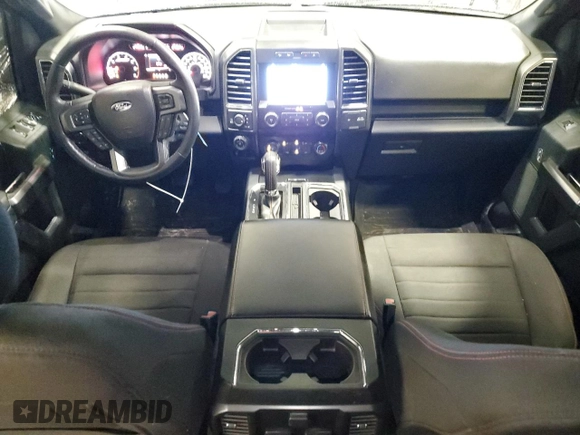 2019 Ford F-150 XL with VIN 1FTEW1E40KFB45531, listed as a Copart auction lot 48167455 with 108,434 mi miles and Salvage Title. Bid and sale history available at carsss.com. Image 8.