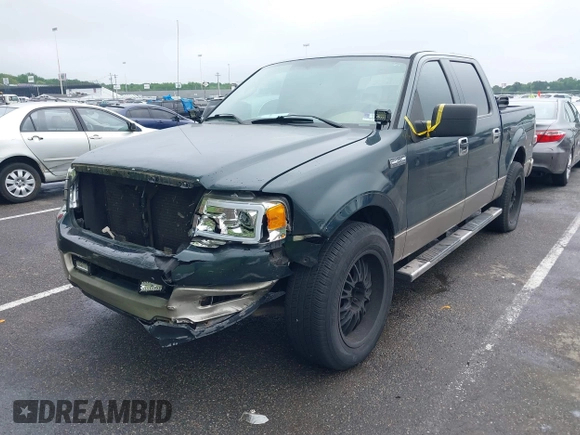 2004 Ford F-150 XLT with VIN 1FTPW12574KC02677, listed as a IAAI auction lot 42210053 with 145,425 mi miles and . Bid and sale history available at DreamBid. Image 2.
