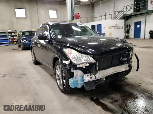 2011 Infiniti EX Journey with VIN JN1AJ0HR6BM851643, listed as a Copart auction lot 81683364 with 312,512 mi miles and Salvage Title. Bid and sale history available at DreamBid. Image 11.